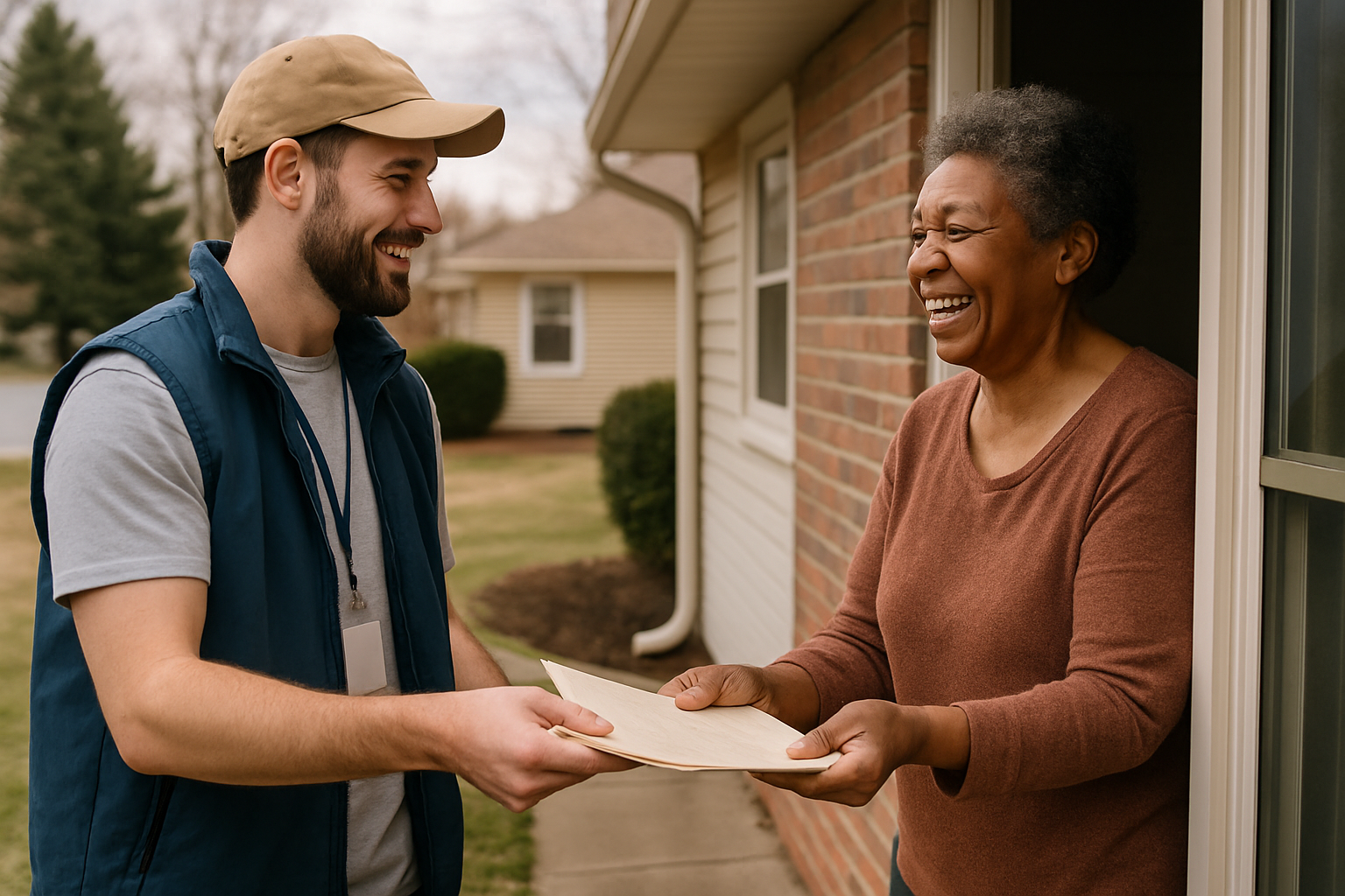 Vehicle donation moment in Delaware